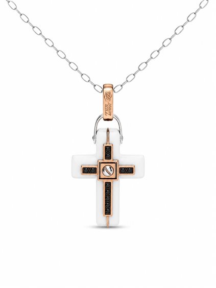 Anhänger Zancan Herr in Gold Diamante Black 0.055 Ct 9050000998624 - 9050000998624